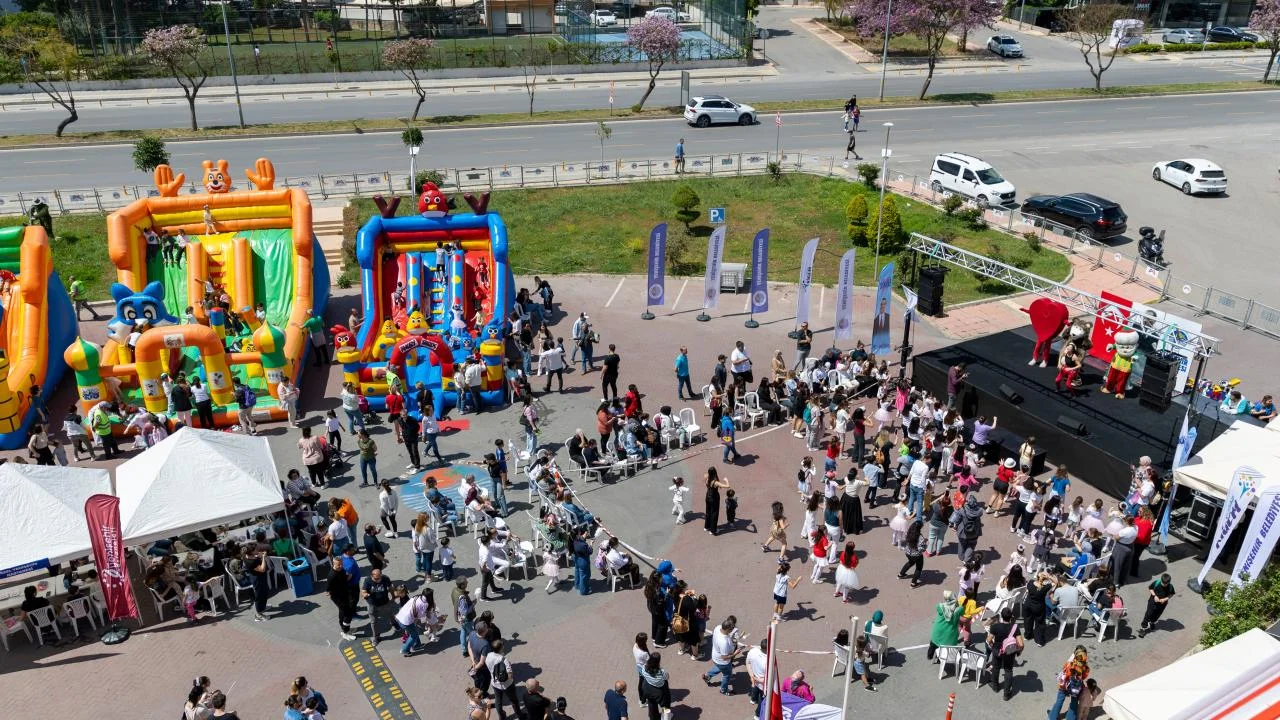 Yenişehir Belediyesi 7 ülkeden çocukları Mersin’de buluşturdu
