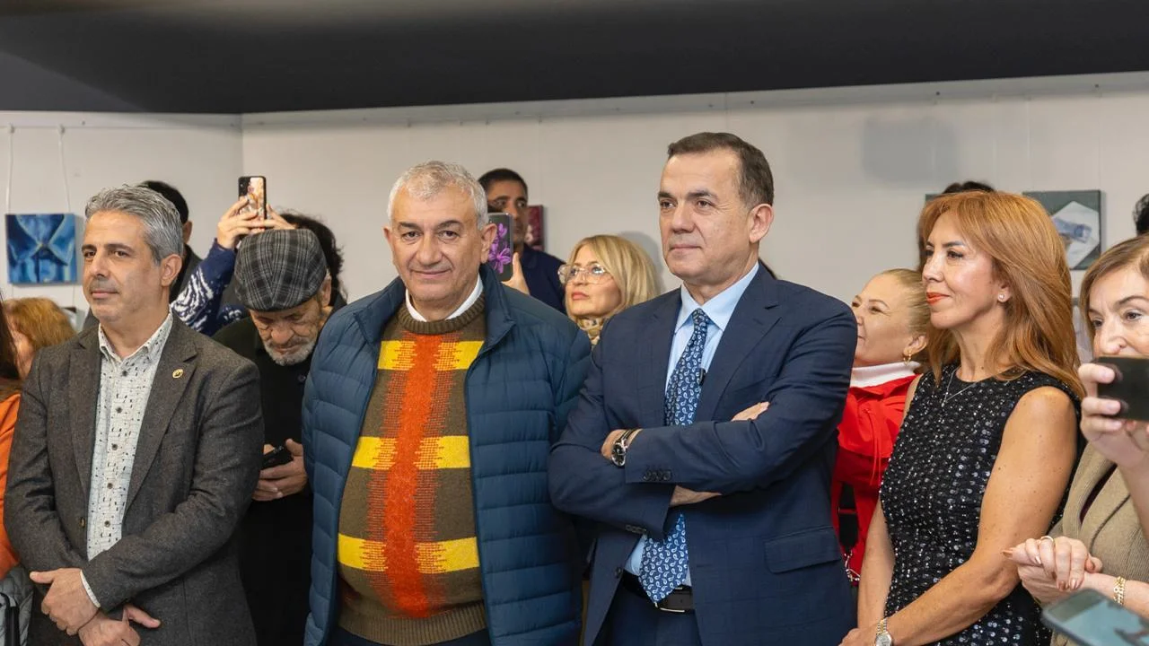 Mini Paint-4 Resim Sergisi, Yenişehir'de açıldı