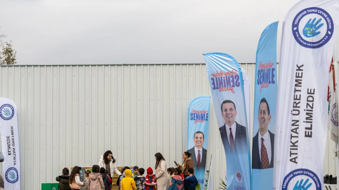 Yenişehir'de Minik Eller Geri Dönüşümü Öğreniyor