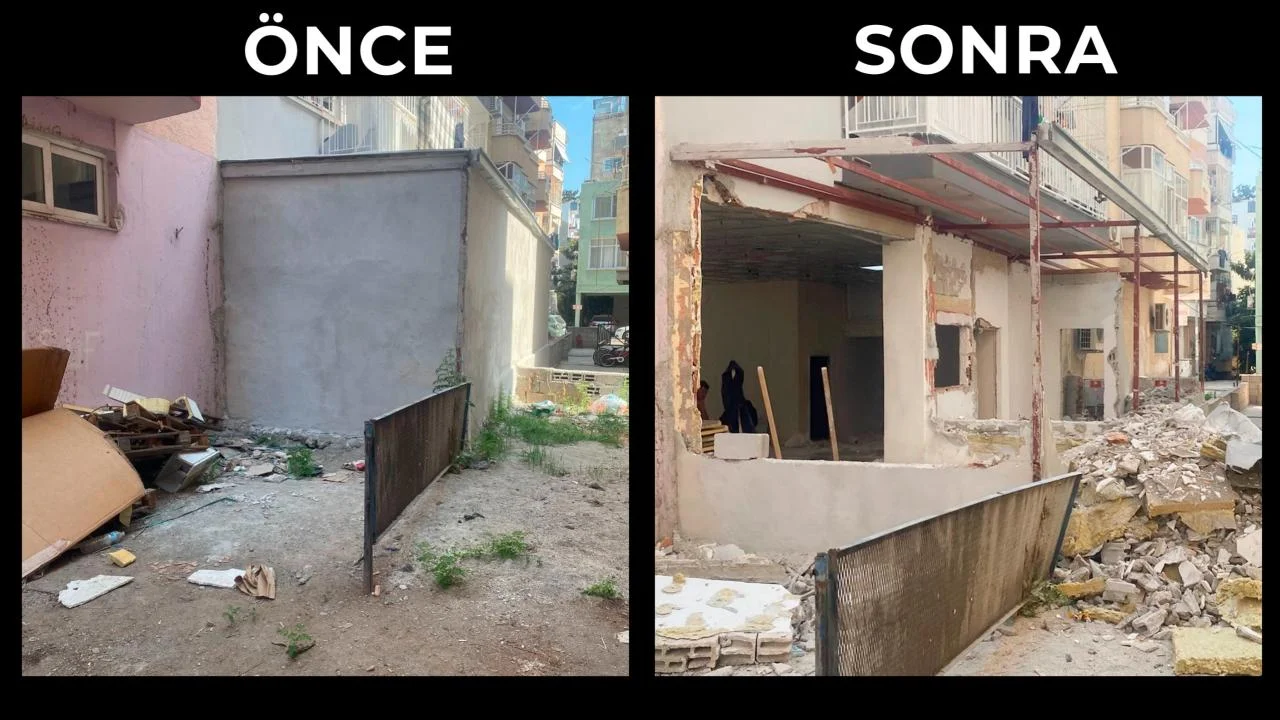 Yenişehir Belediyesinden kaçak yapılara karşı sıkı denetim Yıkımlar devam ediyor
