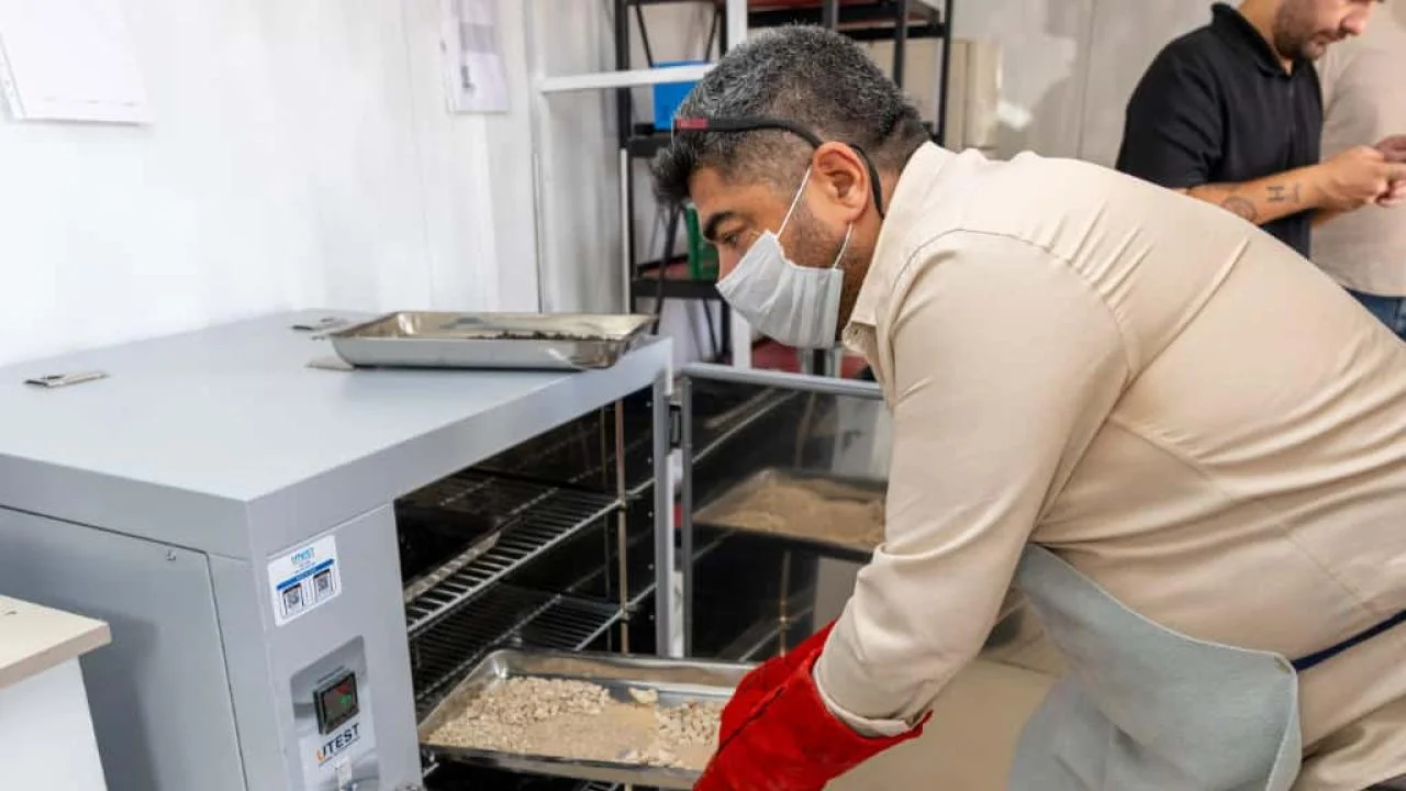 Yenişehir Belediyesi Asfalt Analiz Laboratuvarı kurdu