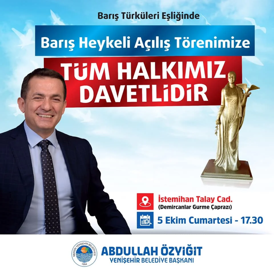 Açılışa tüm halkımız davetlidir!